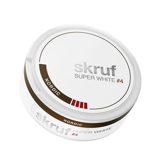 skruf super white slim nordic